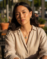 Phoolkari Multicolor Stone Jewelry Set – Floral Earrings, Pendant & Ring