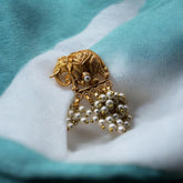Tusker Majesty Gold-Plated Ring