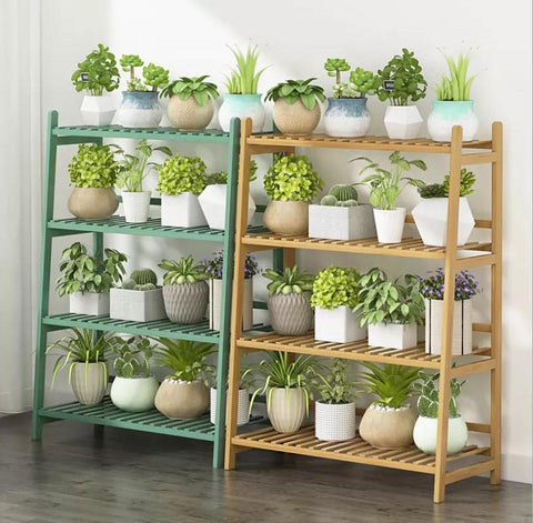 Patio Flower Entryway Plant Stand (4 Tier) - waseeh.com