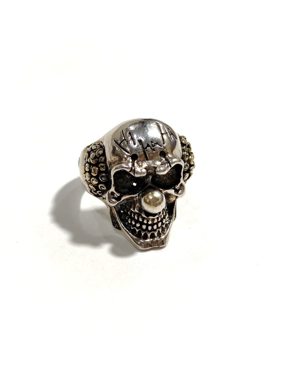Joker Skull Gothic Ring for Men – Punk Biker Alloy Jewelry Unisex