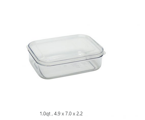 Lustroware  Micro Clear Food Boxes - waseeh.com