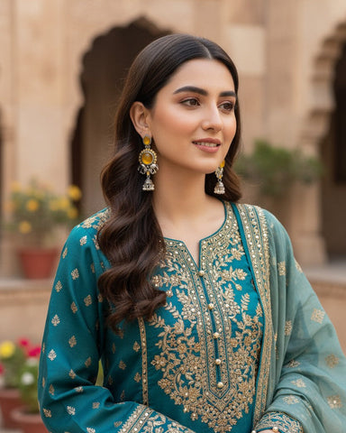 Soha Oxidized Elephant Motif Long Jhumka Earrings