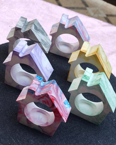 Serene Aura Décor Set – Handmade Minimal Home Decor